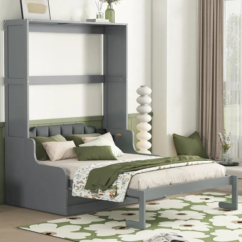 Queen Size Wall Bed with Cushion