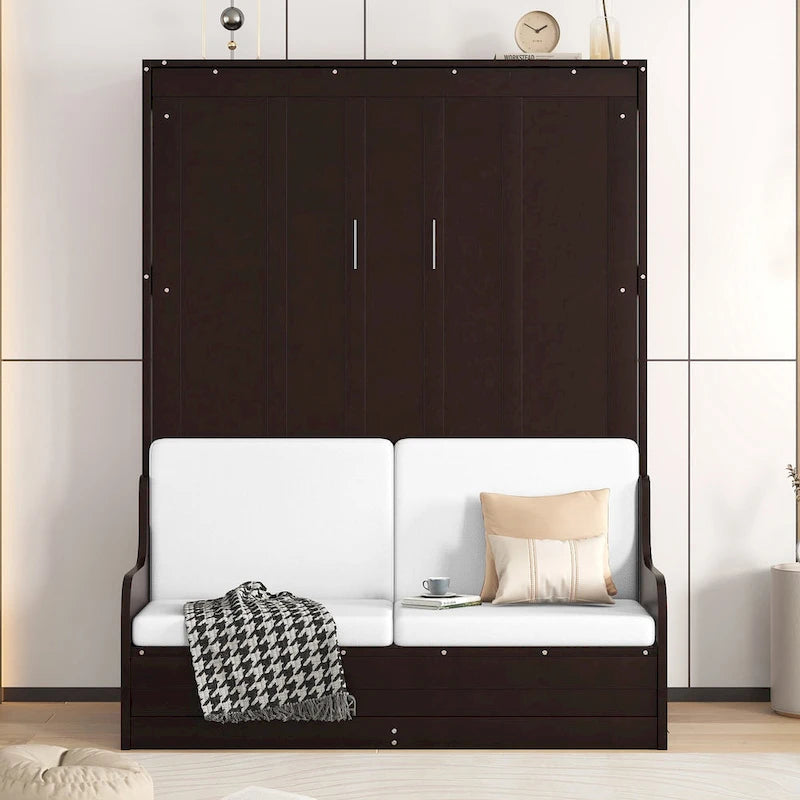 Queen Size Wall Bed with Cushion