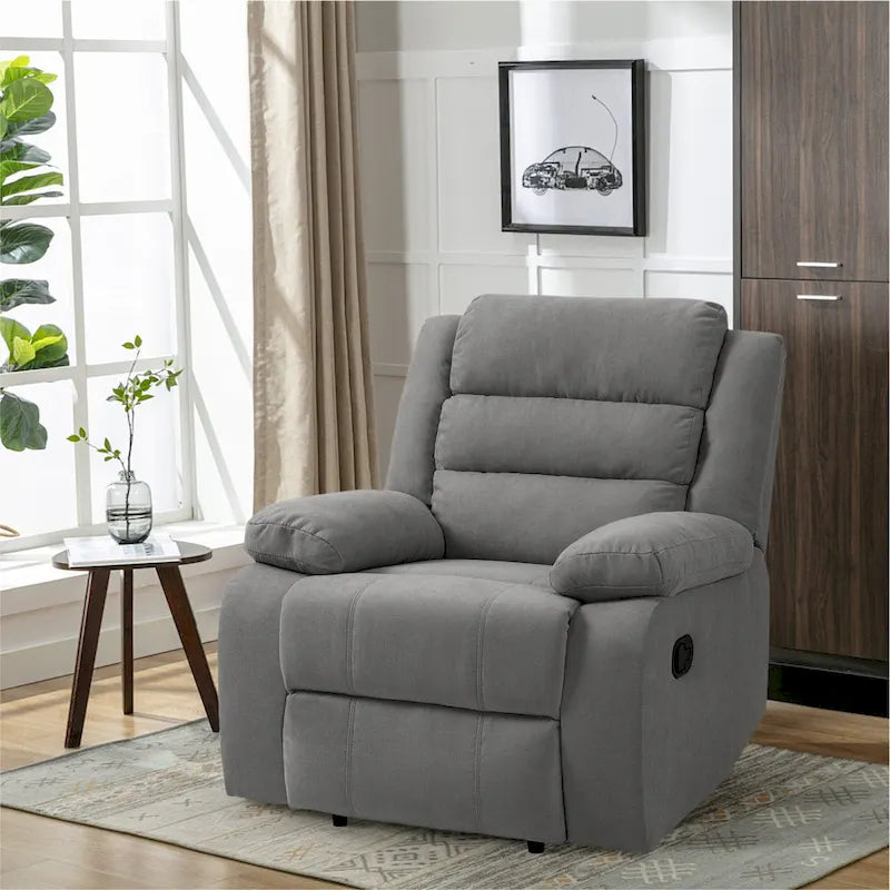 36" Push-Back Manual Recliner Chair