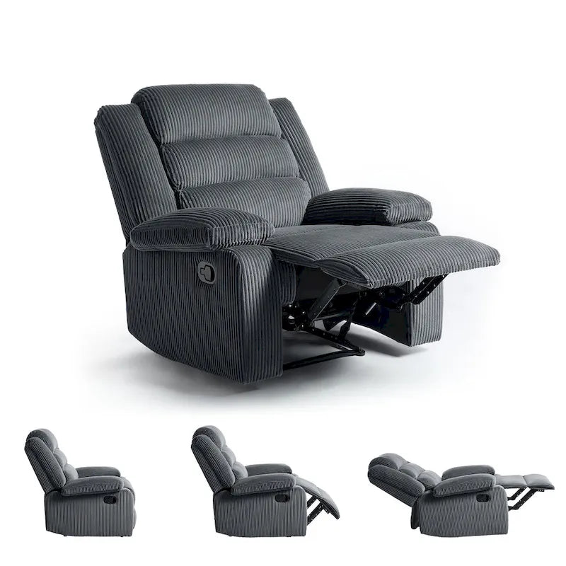 36" Push-Back Manual Recliner Chair