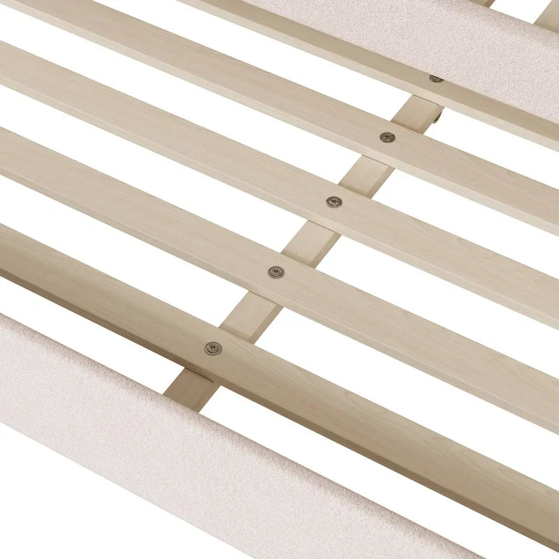 Teddy Fleece Daybed with Trundle and LED Lights