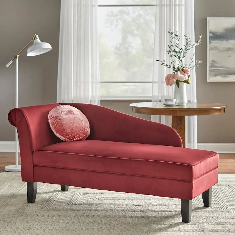 Chaise Lounge with Storage Compartment