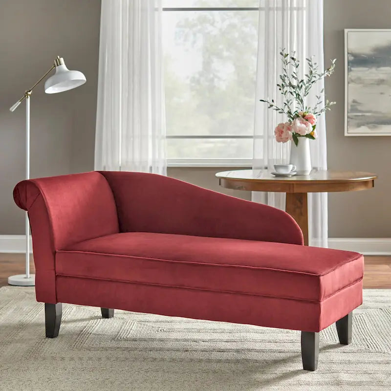 Chaise Lounge with Storage Compartment
