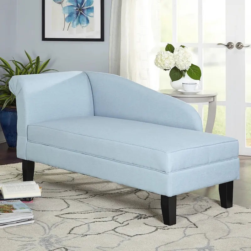 Chaise Lounge with Storage Compartment