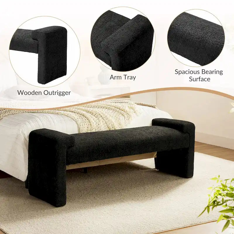Upholstered Bedroom Bench