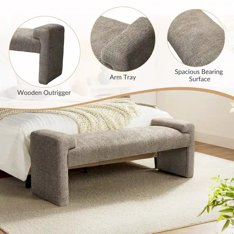 Upholstered Bedroom Bench