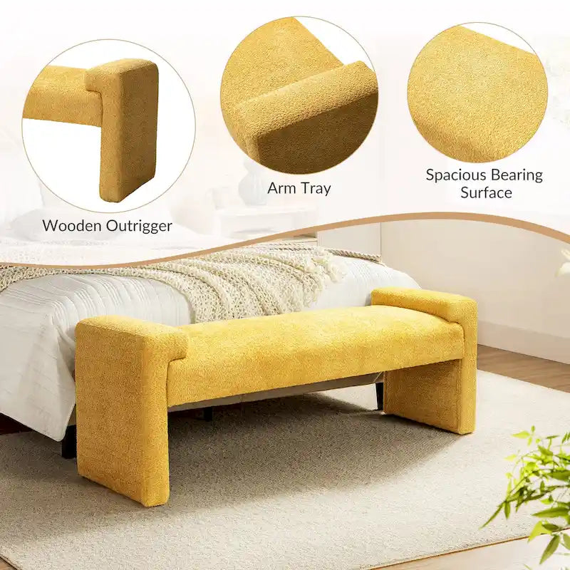 Upholstered Bedroom Bench