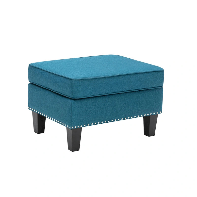Fabric Accent Ottoman & Footstool
