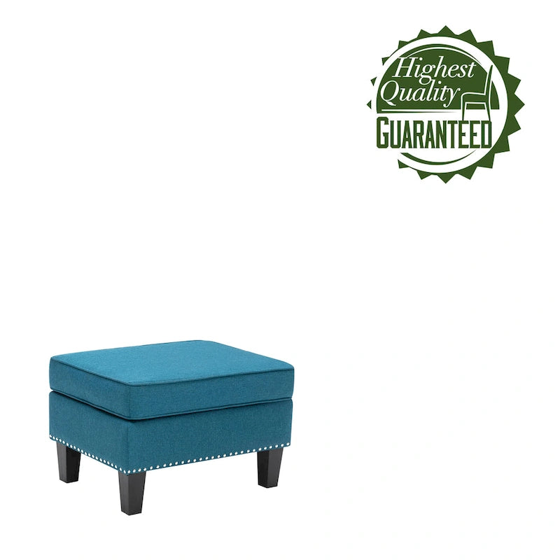 Fabric Accent Ottoman & Footstool