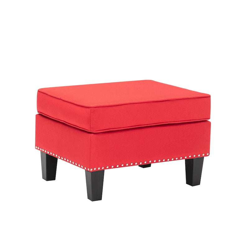 Fabric Accent Ottoman & Footstool