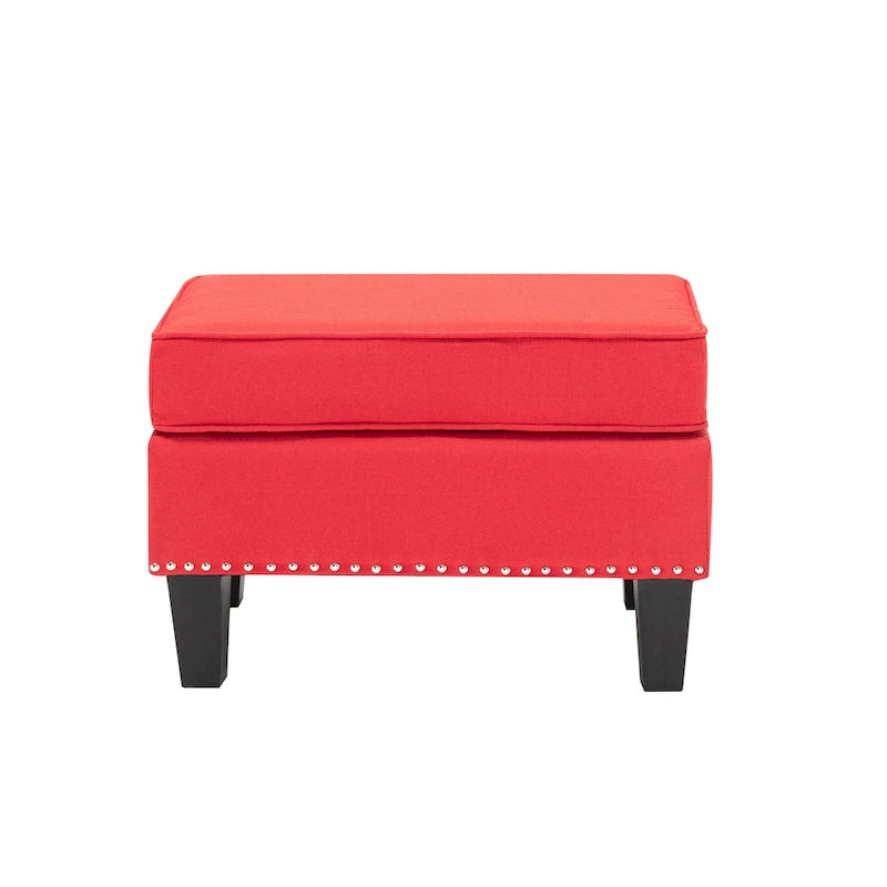 Fabric Accent Ottoman & Footstool