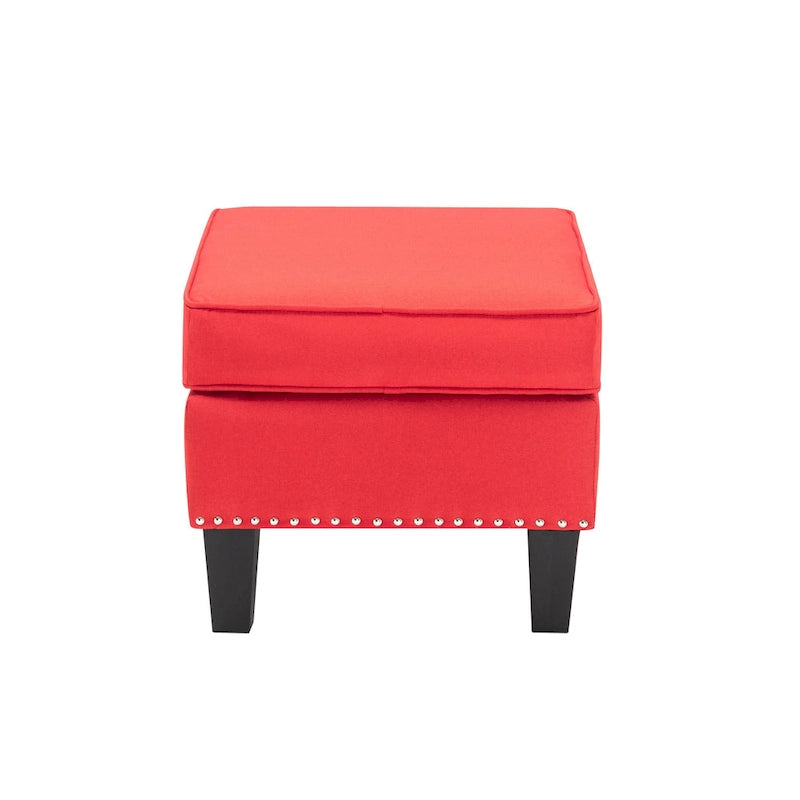 Fabric Accent Ottoman & Footstool