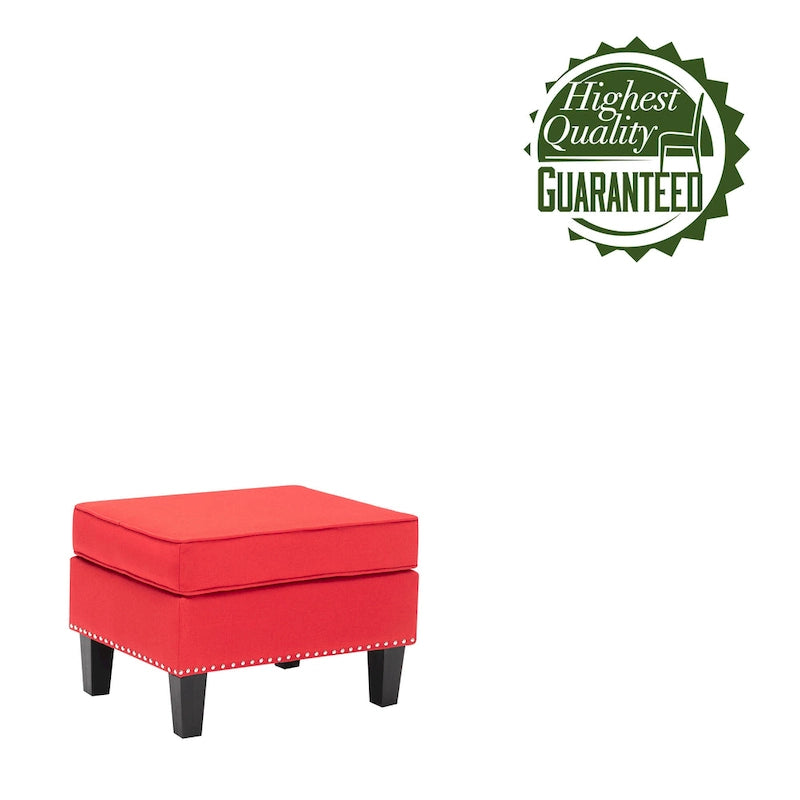 Fabric Accent Ottoman & Footstool