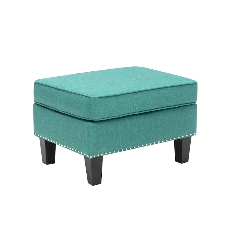 Fabric Accent Ottoman & Footstool
