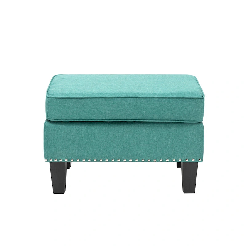 Fabric Accent Ottoman & Footstool