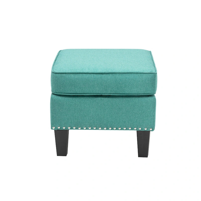 Fabric Accent Ottoman & Footstool