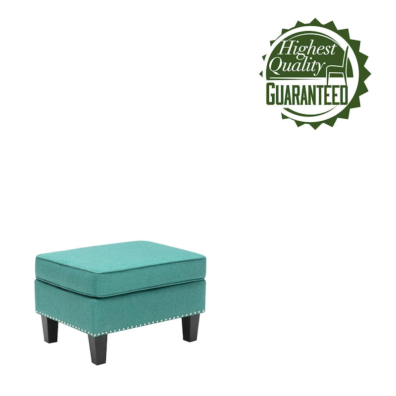 Fabric Accent Ottoman & Footstool
