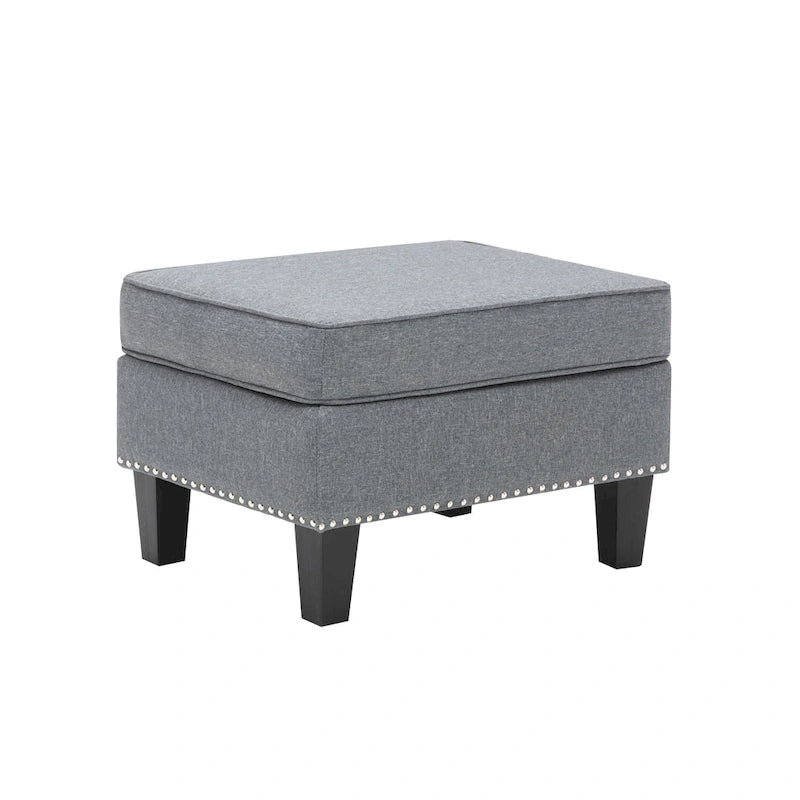 Fabric Accent Ottoman & Footstool