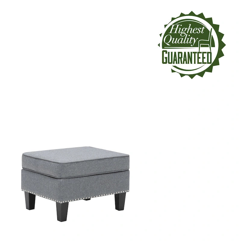 Fabric Accent Ottoman & Footstool
