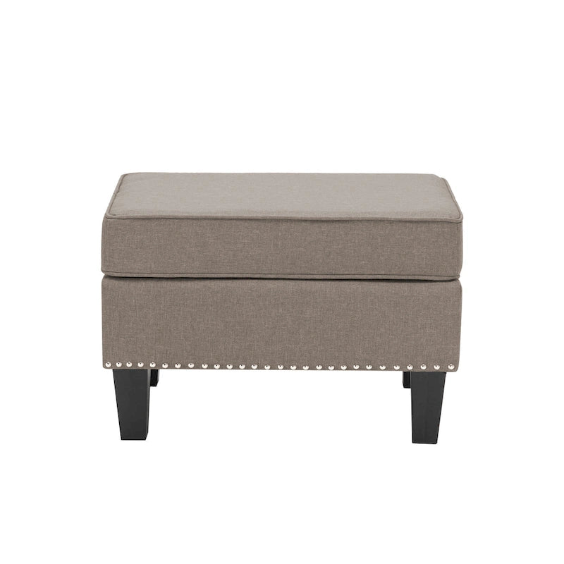 Fabric Accent Ottoman & Footstool