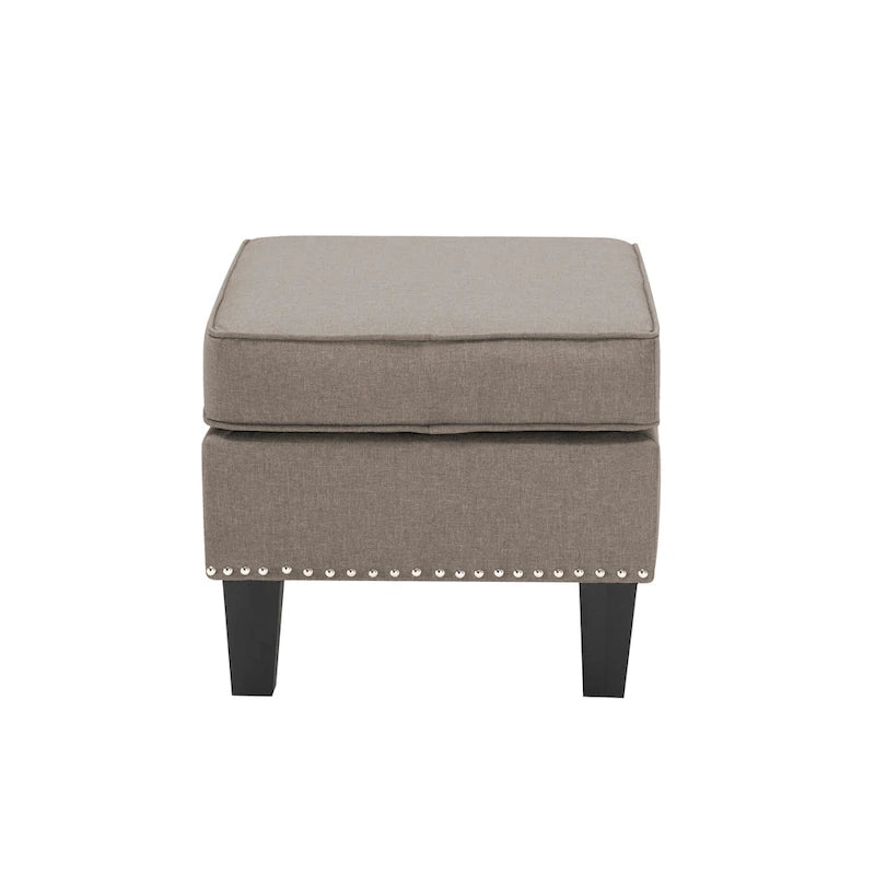 Fabric Accent Ottoman & Footstool
