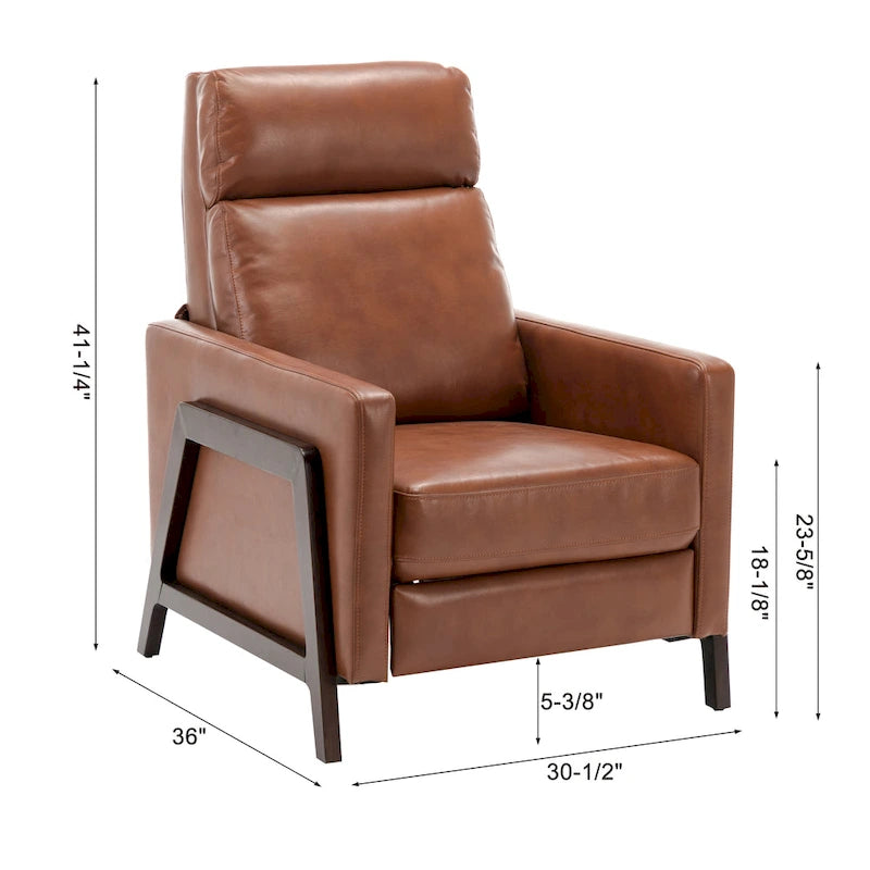 Modern Push Back Recliner Chair