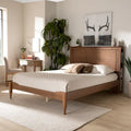 Carbon Loft Dehaney Transitional Rustic Platform Storage Bed with Shelves