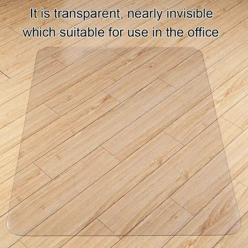 0.2cm Thick 48 x 36 Rectangular Heavy Duty Chair Mat