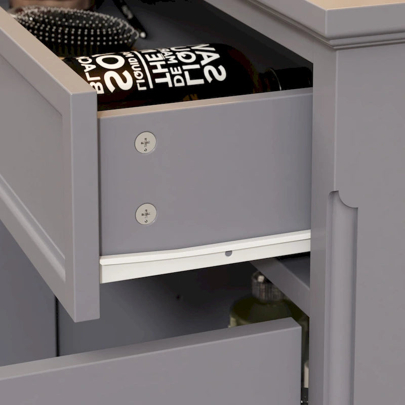 Modern Lacquered Dresser Sideboard Storage Cabinet