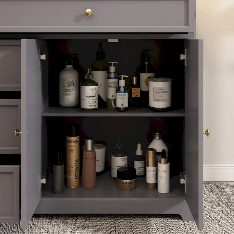 Modern Lacquered Dresser Sideboard Storage Cabinet