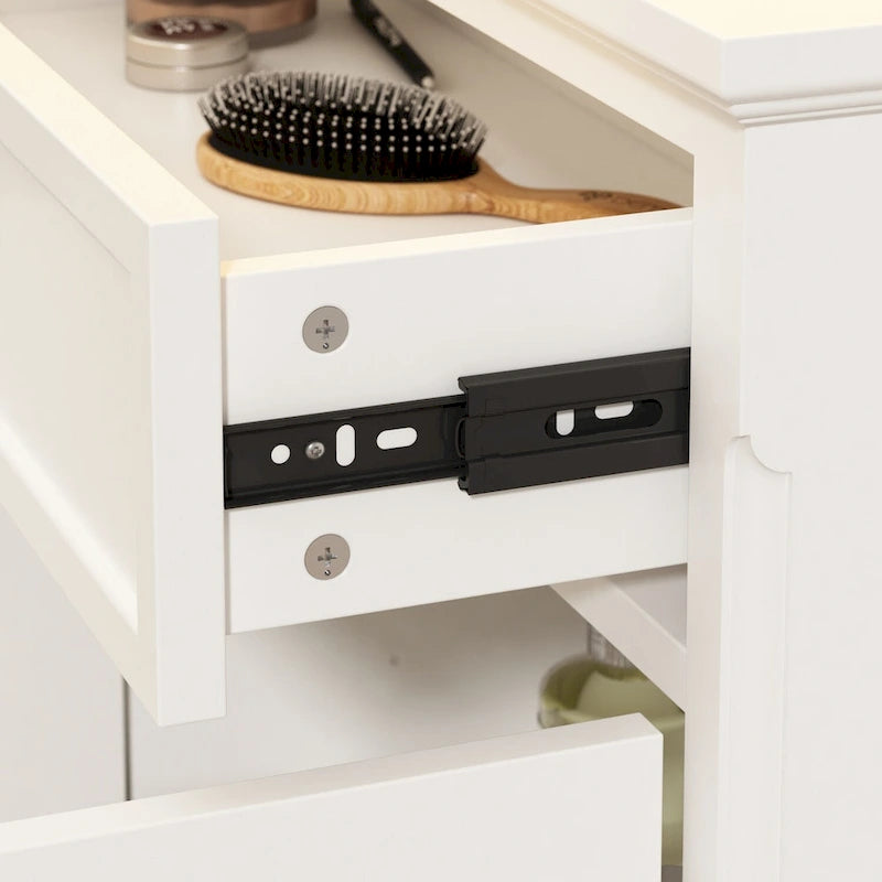 Modern Lacquered Dresser Sideboard Storage Cabinet