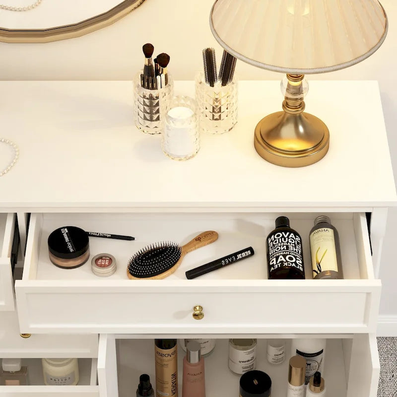Modern Lacquered Dresser Sideboard Storage Cabinet