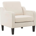 Mid Century Modern Fabric Accent Chair
