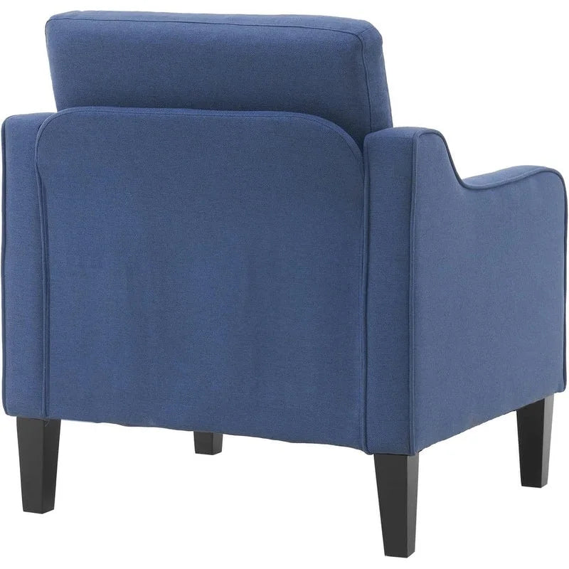Mid Century Modern Fabric Accent Chair