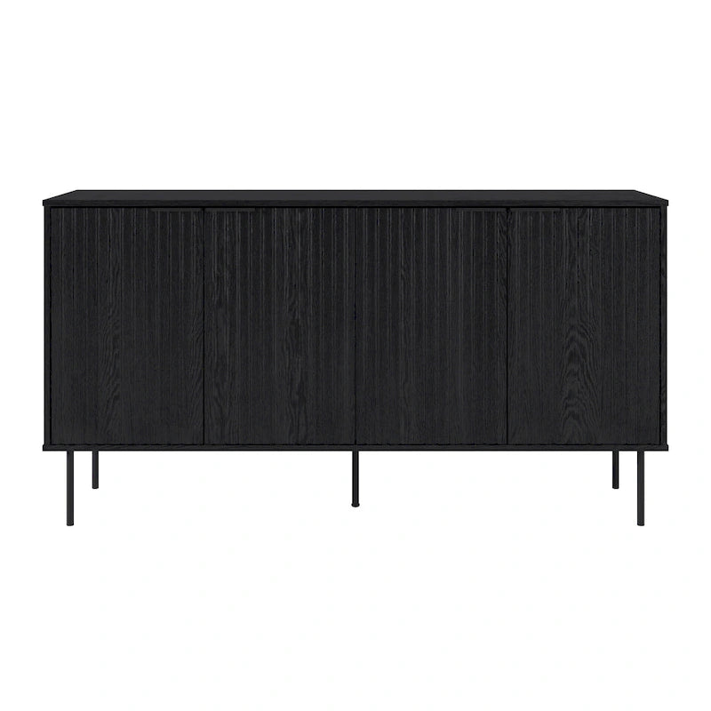 Fluted Sideboard Buffet Cabinet