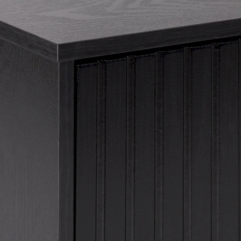 Fluted Sideboard Buffet Cabinet