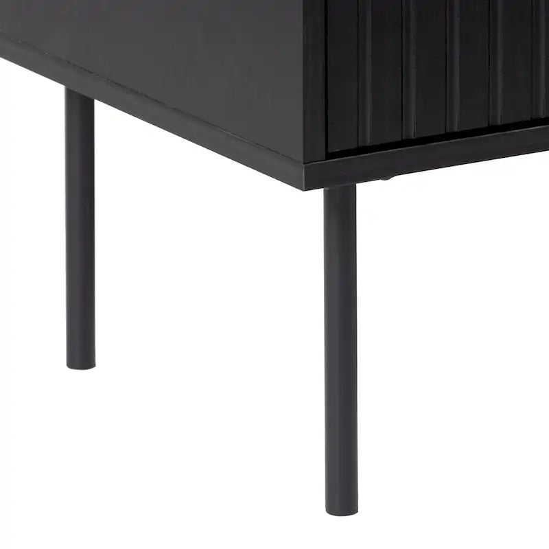 Fluted Sideboard Buffet Cabinet