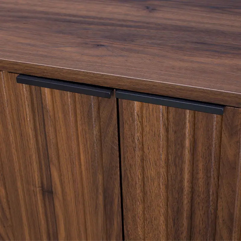 Fluted Sideboard Buffet Cabinet