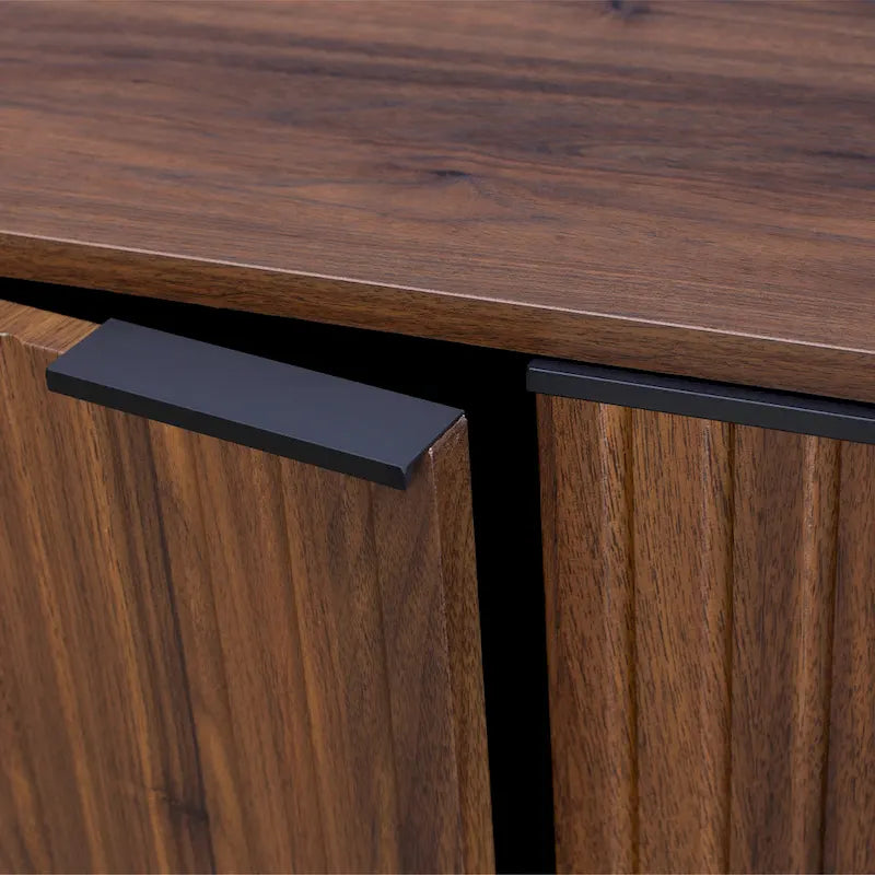 Fluted Sideboard Buffet Cabinet