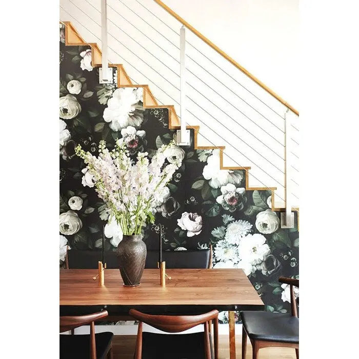 Wood Dining Chairs with PU Leather or Fabric Cushion Seat