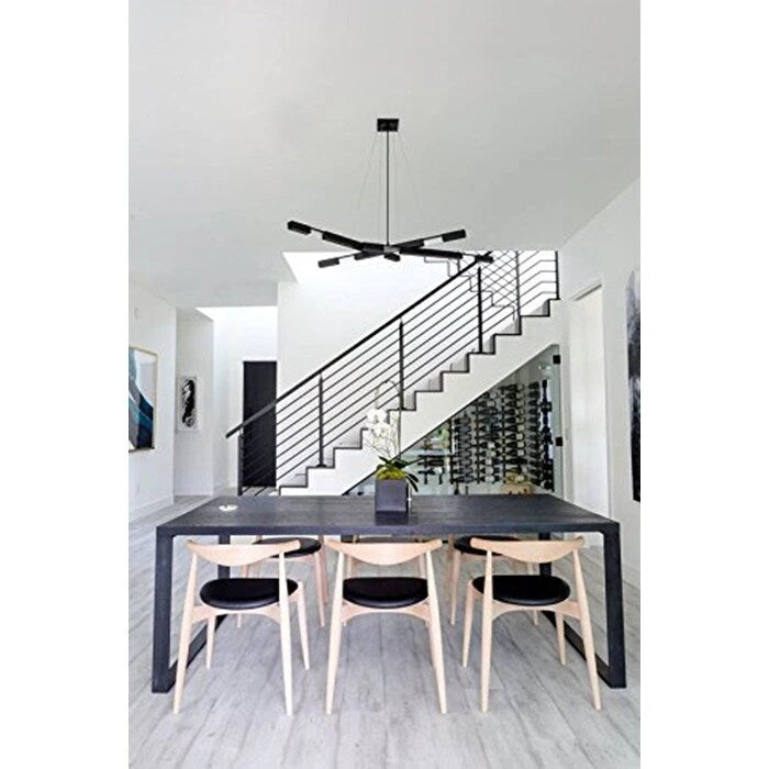 Wood Dining Chairs with PU Leather or Fabric Cushion Seat