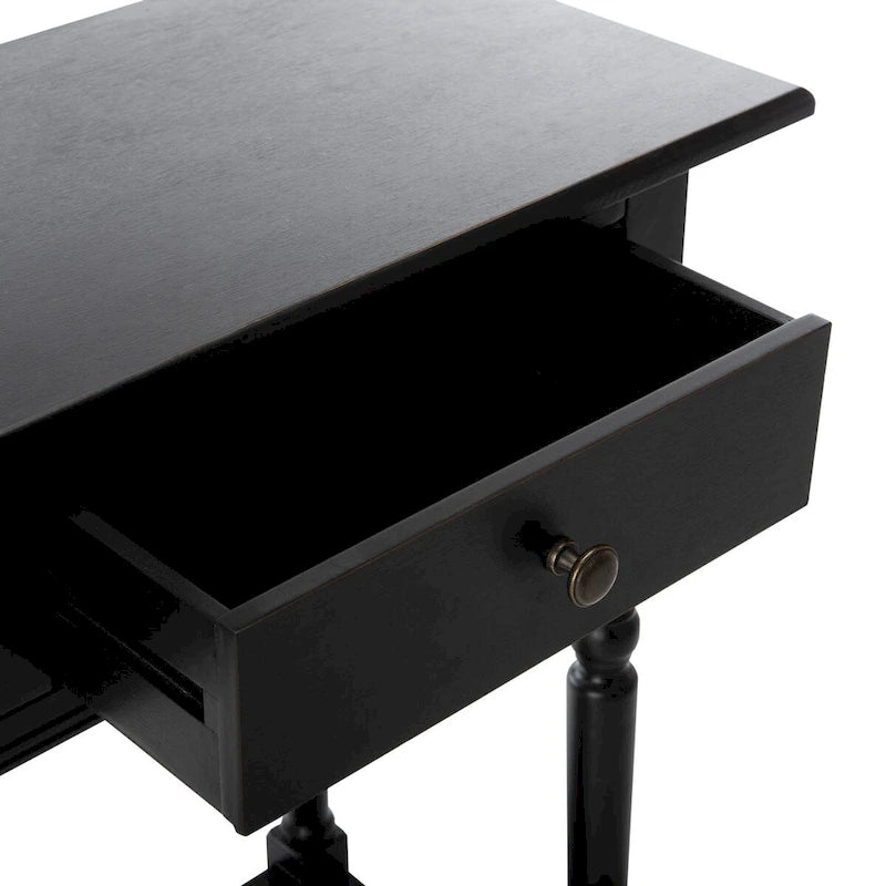 Grey 2-Drawer Console Table - 38W x 13D x 32H