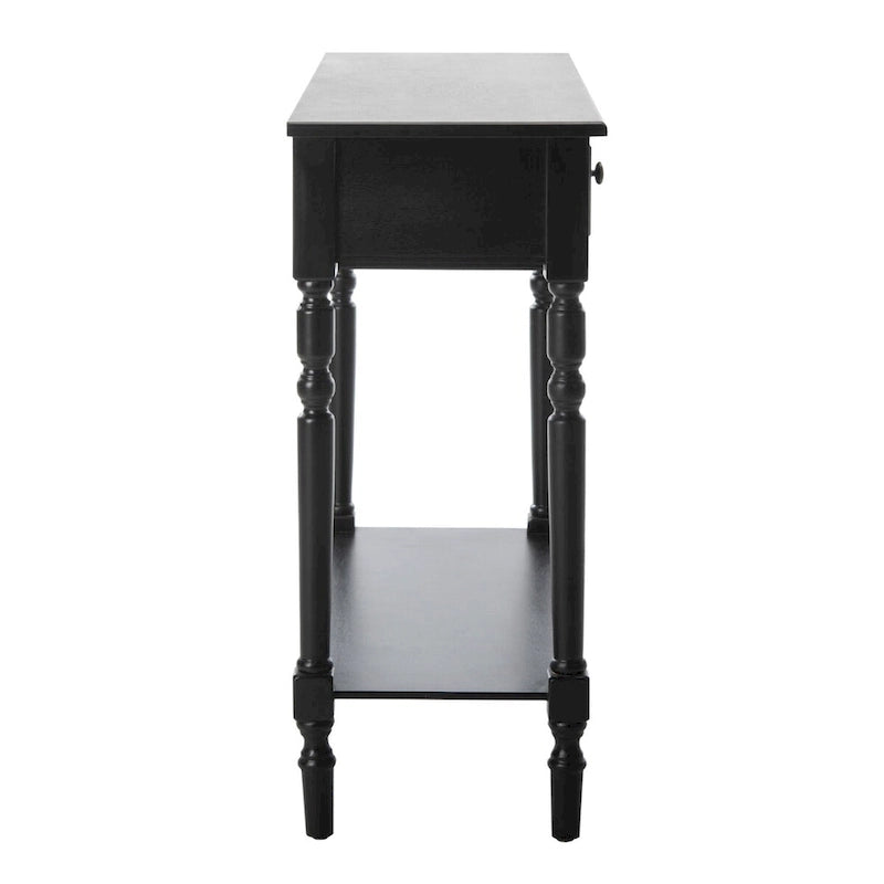 Grey 2-Drawer Console Table - 38W x 13D x 32H