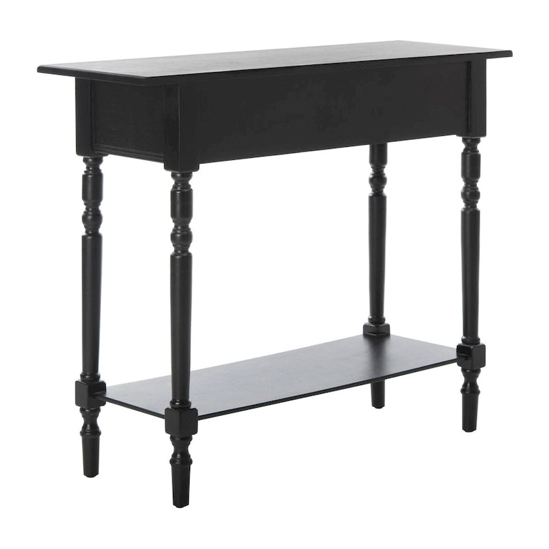 Grey 2-Drawer Console Table - 38W x 13D x 32H