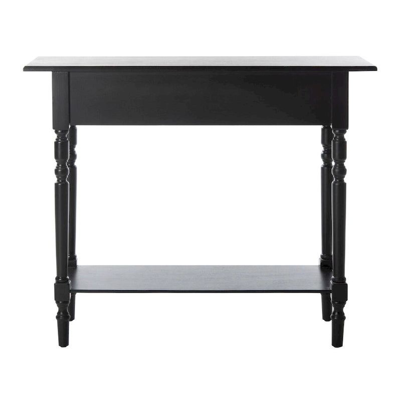 Grey 2-Drawer Console Table - 38W x 13D x 32H