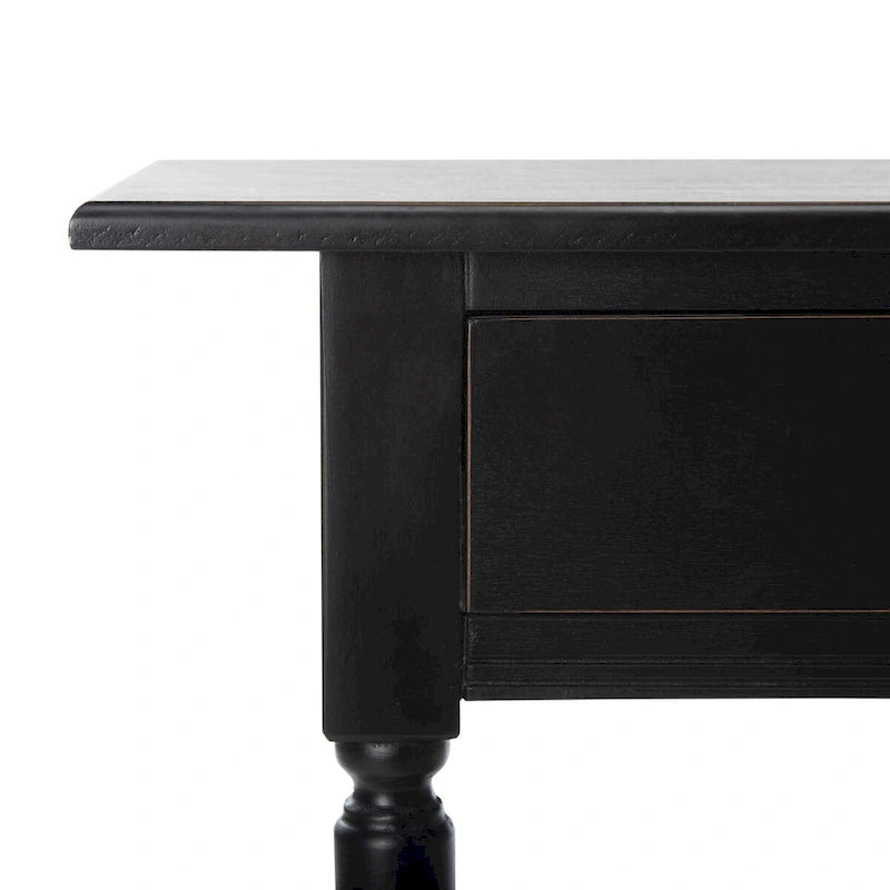 Grey 2-Drawer Console Table - 38W x 13D x 32H