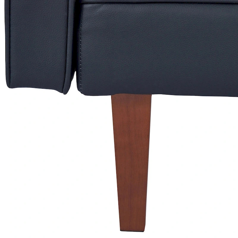 Convertible Sofa Bed with 2 Pillows