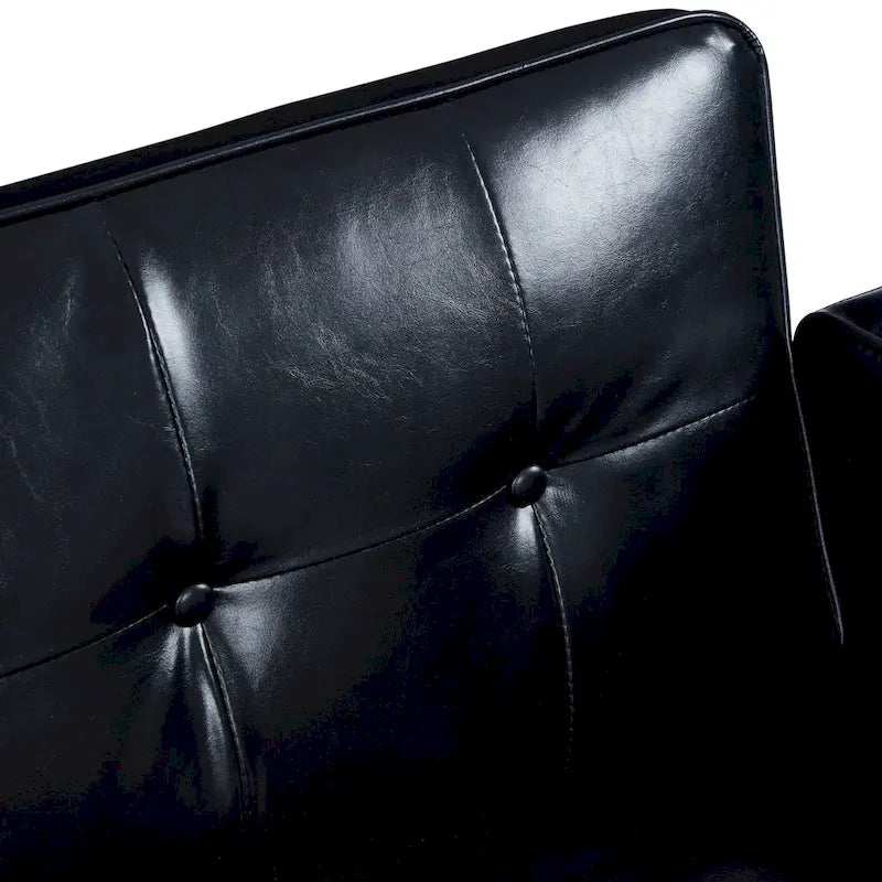 Convertible Sofa Bed with 2 Pillows